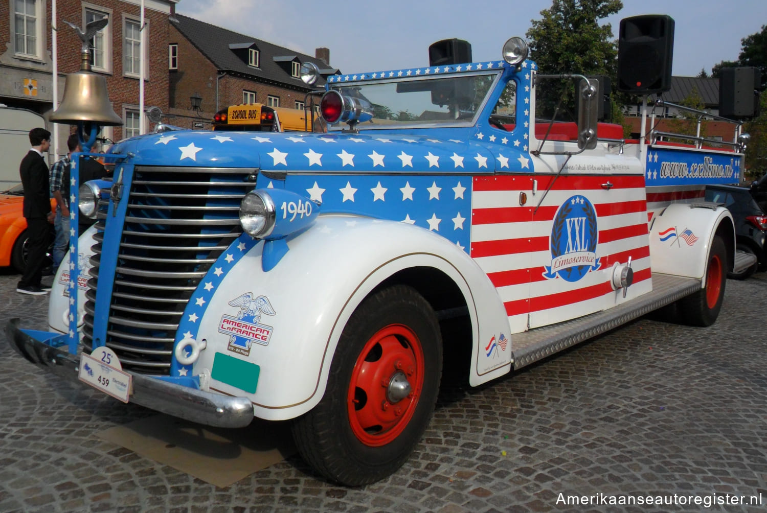 Vrachtwagens American LaFrance uit 1938